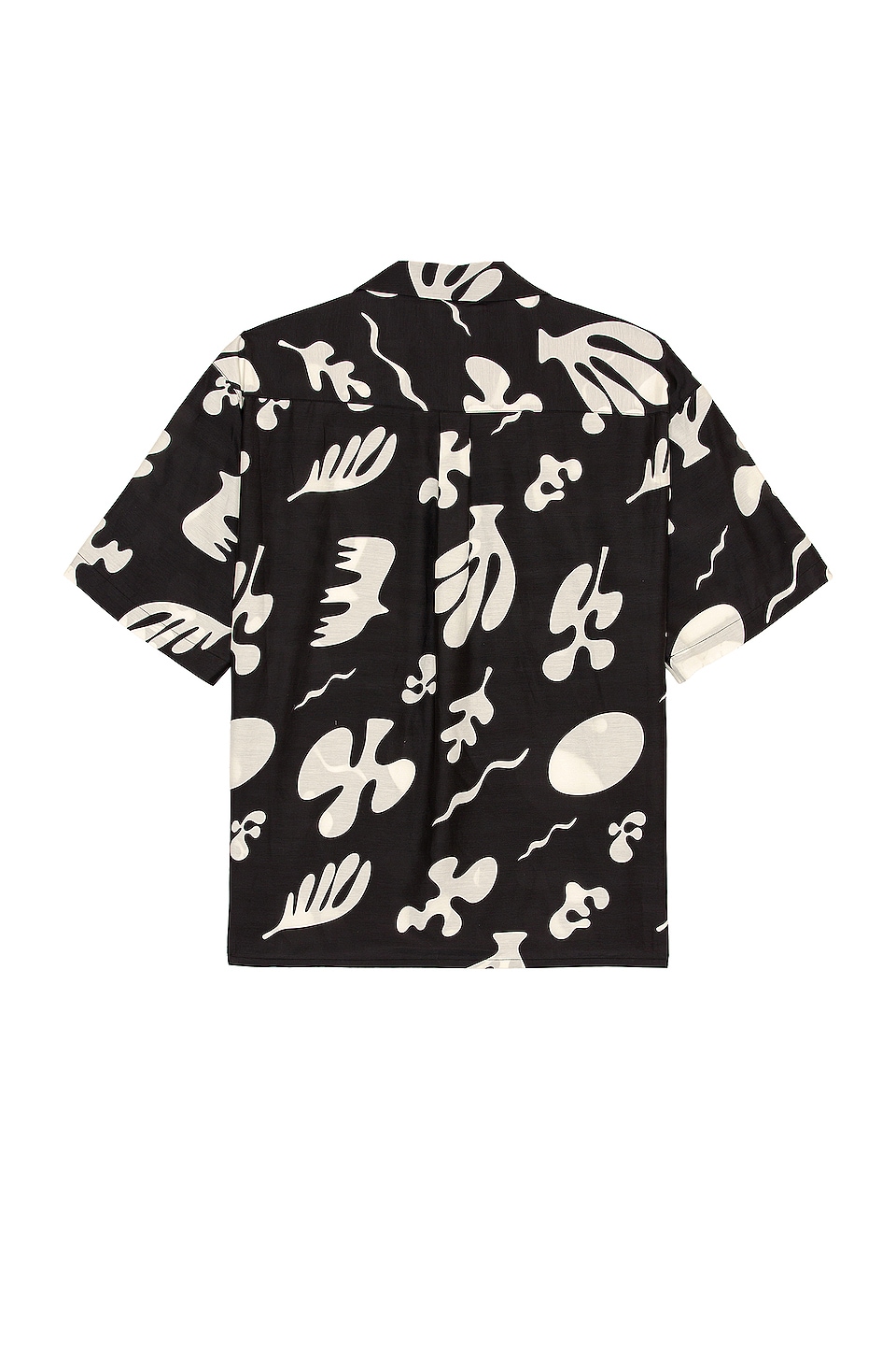 FRAME Short Sleeve Shirt in Noir Summer Print