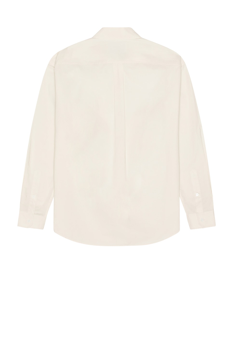 FRAME Long Sleeve Shirt in White Sand