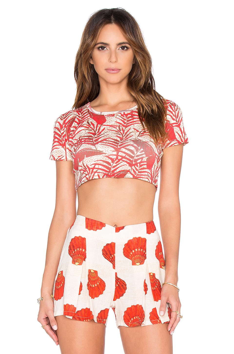 revolve white two piece set