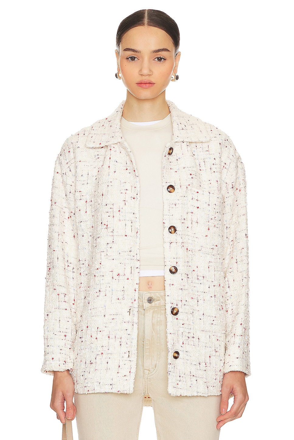 Favorite Daughter The Talullah Jacket in Cinque Tweed | REVOLVE