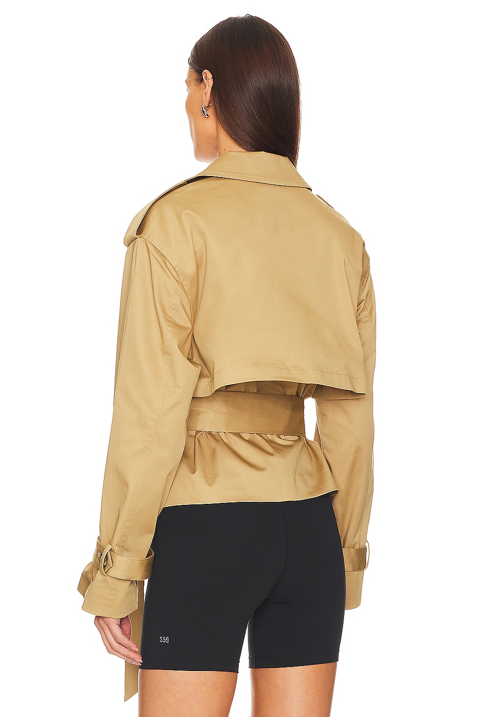 Favorite Daughter The Cropped Charles Trench Coat