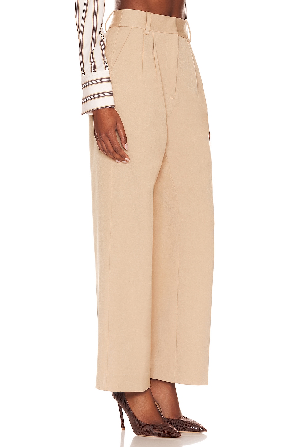 Favorite Daughter The Favorite Pant Petite in Beige