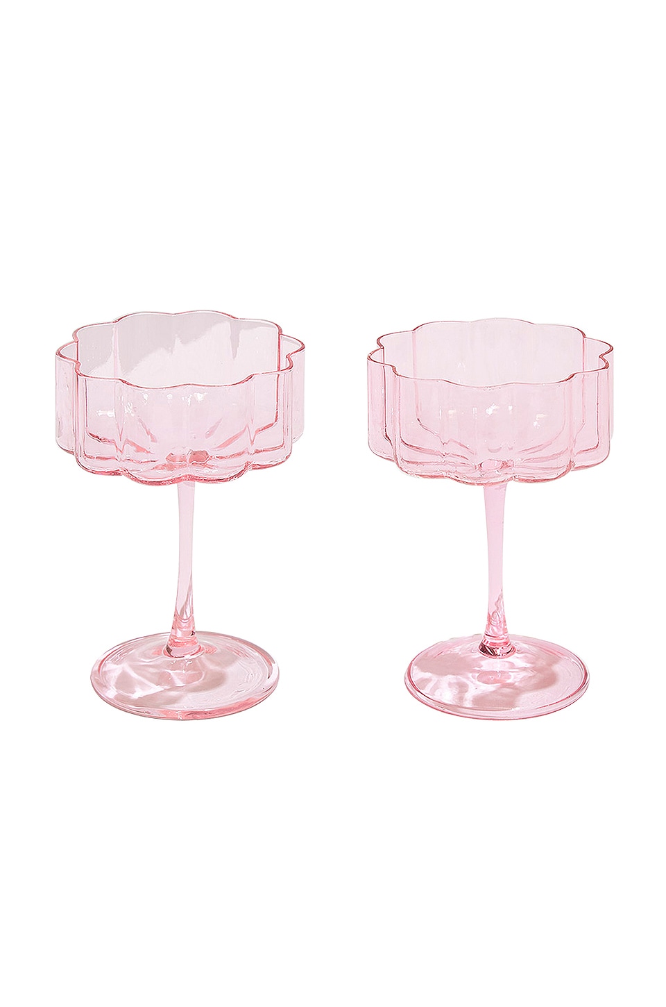 Wave Wine Glass, Set of 2