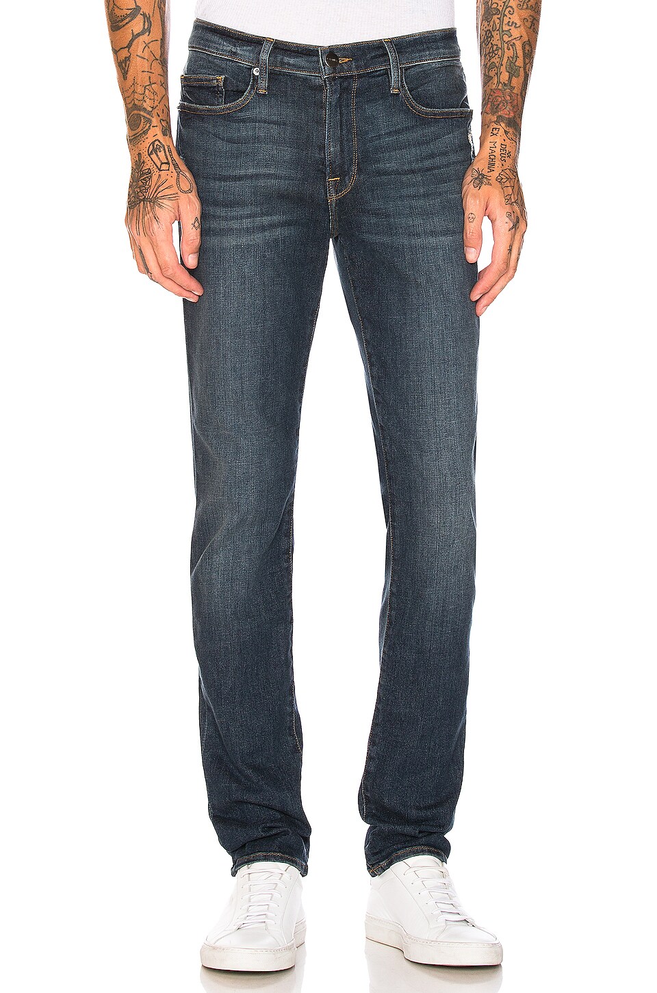 frame lhomme 紧身牛仔裤