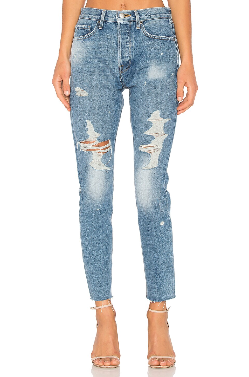 FRAME Denim Le Original Skinny in Vine 