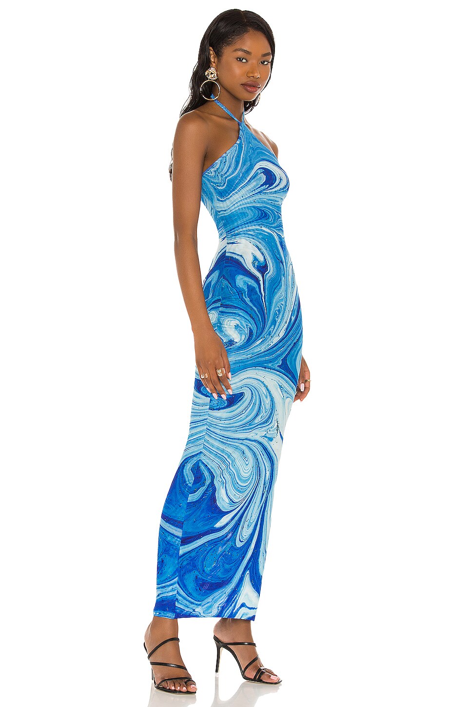Farai London X REVOLVE Saira Dress in Blue