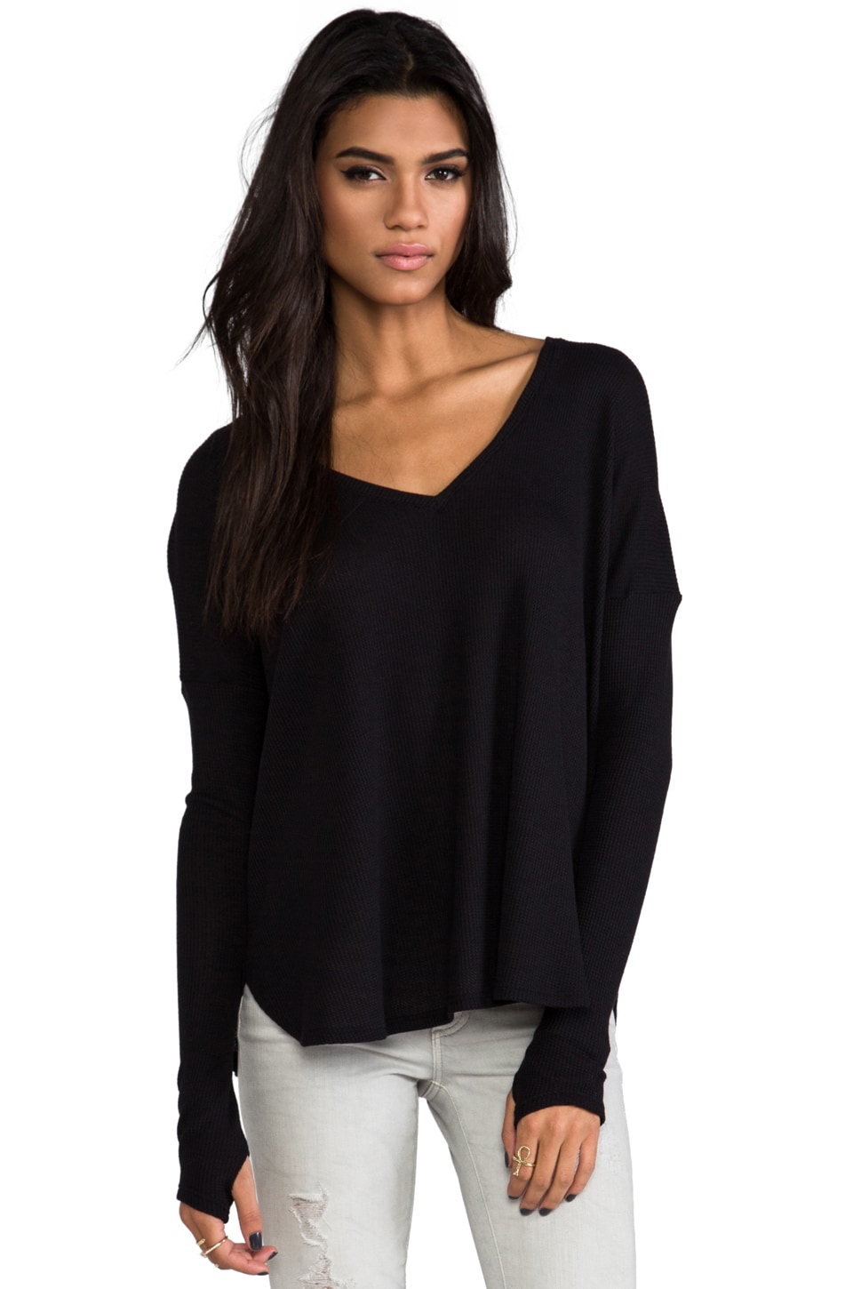 Thermal with thumb holes Clearance