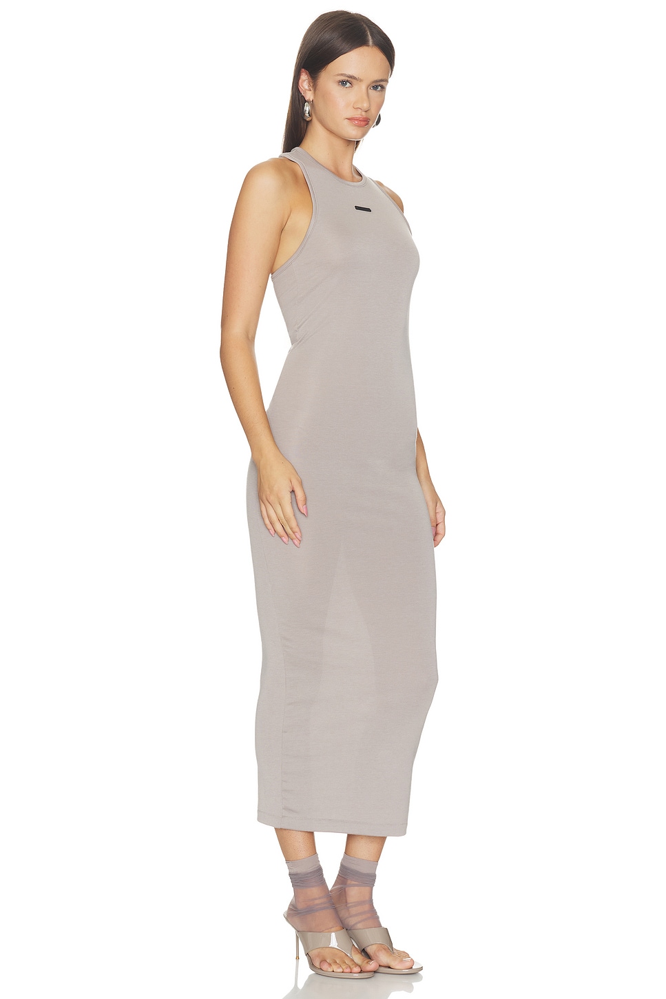 Soft Rib Racerback Dress - thumbnail 3