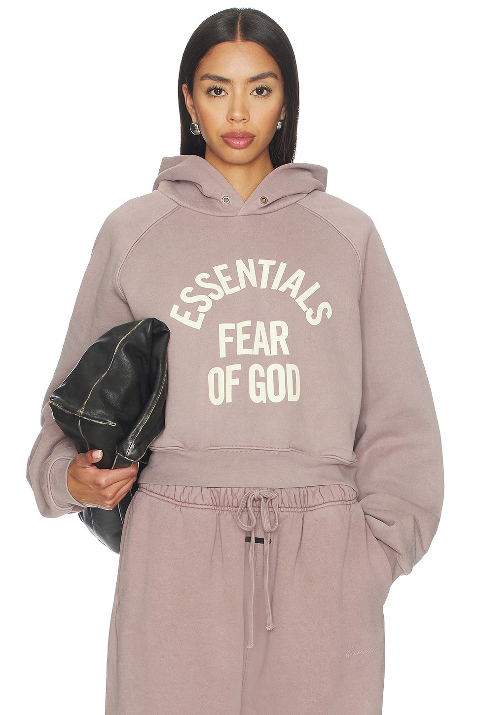 Campus 90's Cropped Raglan Hoodie