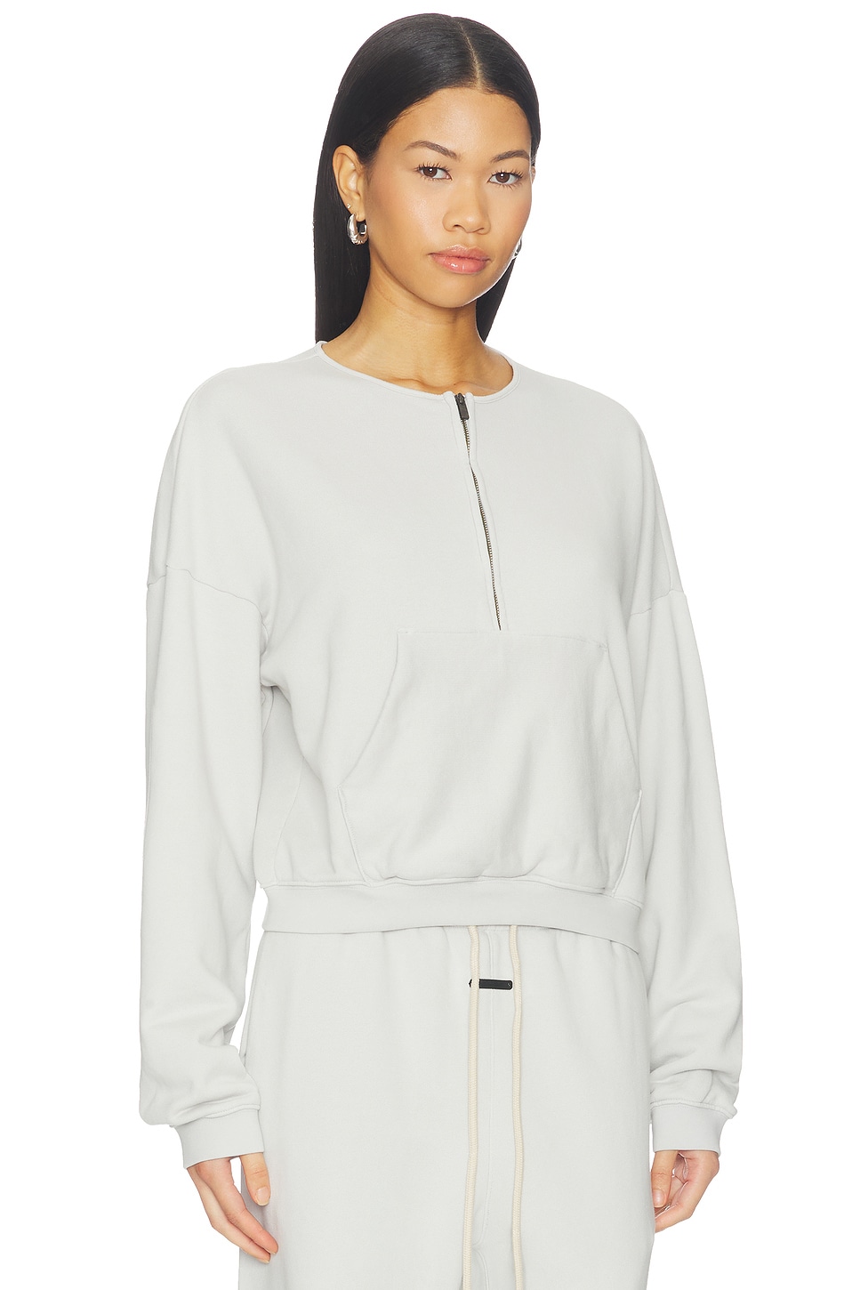 Relaxed Half Zip Sweater - thumbnail 3