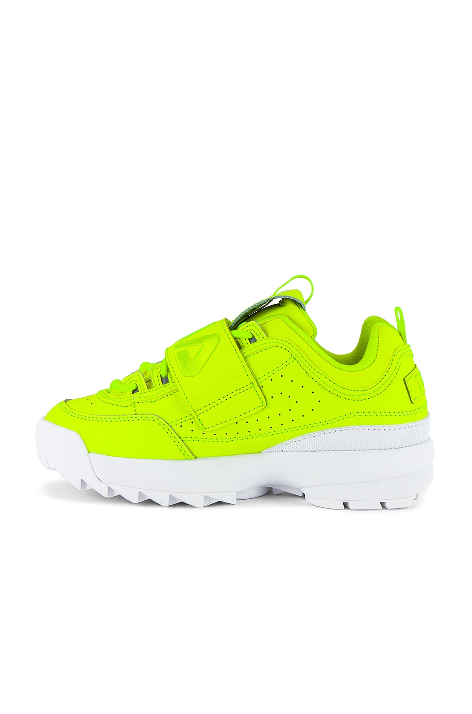 fila disruptor white and yellow