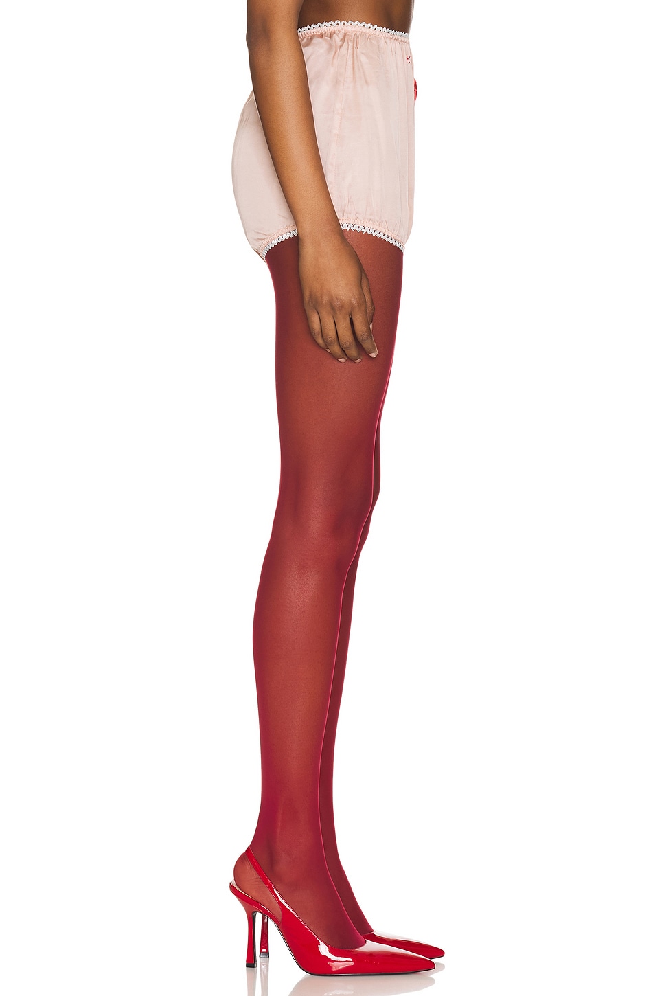 FIORUCCI Embroidered Satin Bloomers thumbnail
