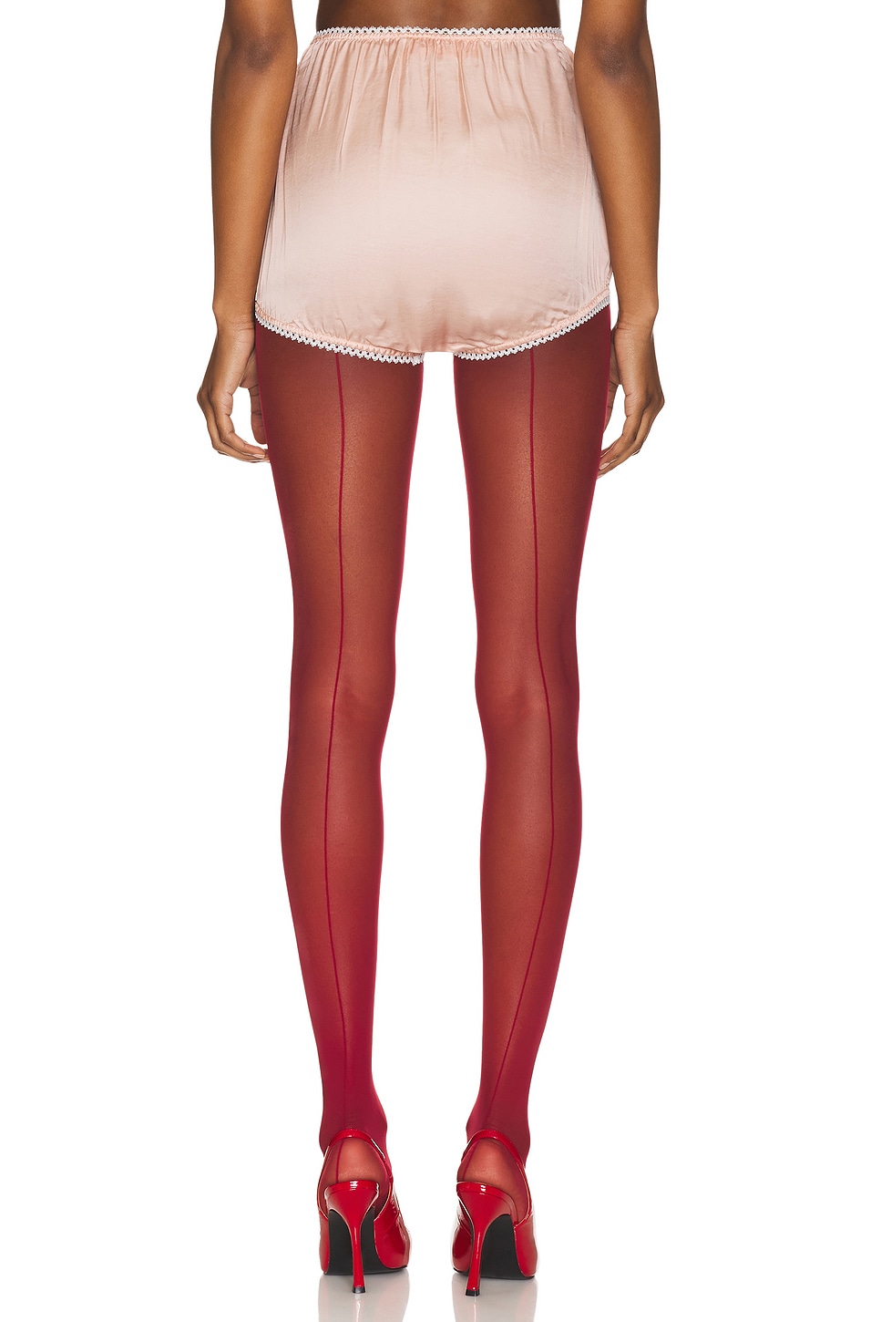 FIORUCCI Embroidered Satin Bloomers thumbnail