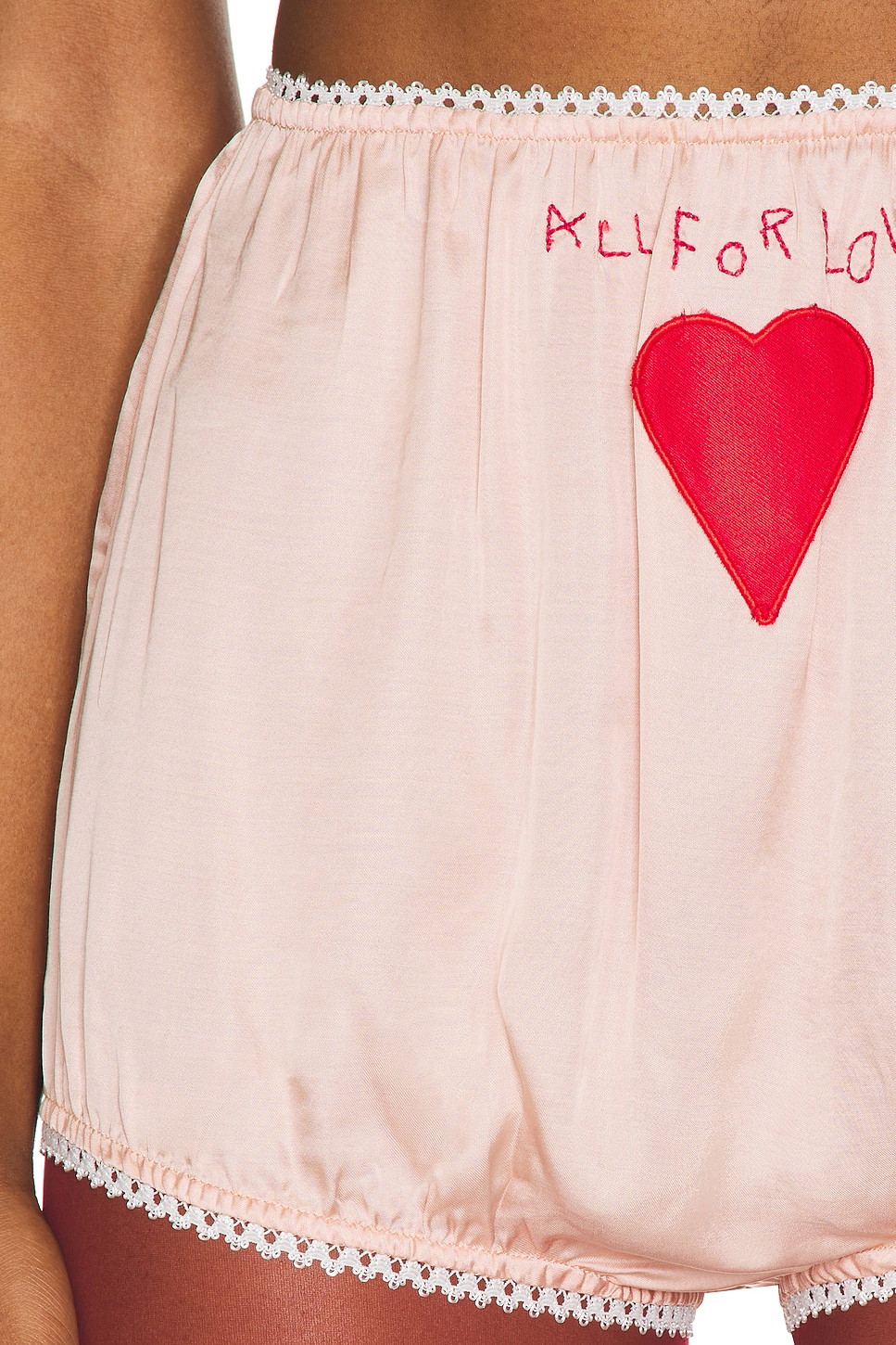 FIORUCCI Embroidered Satin Bloomers thumbnail