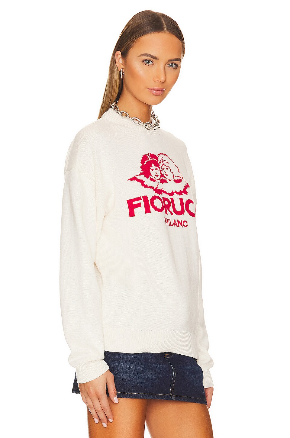 FIORUCCI PULL MILAN ANGELS INTARSIA