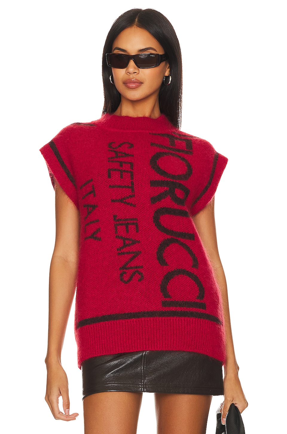 Fiorucci Intarsia Knit Sweater