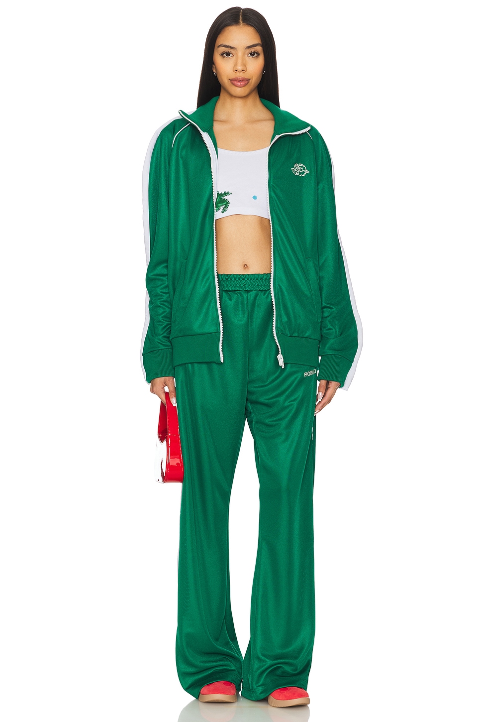 FIORUCCI - Puffy Piping Track Trousers | Plush
