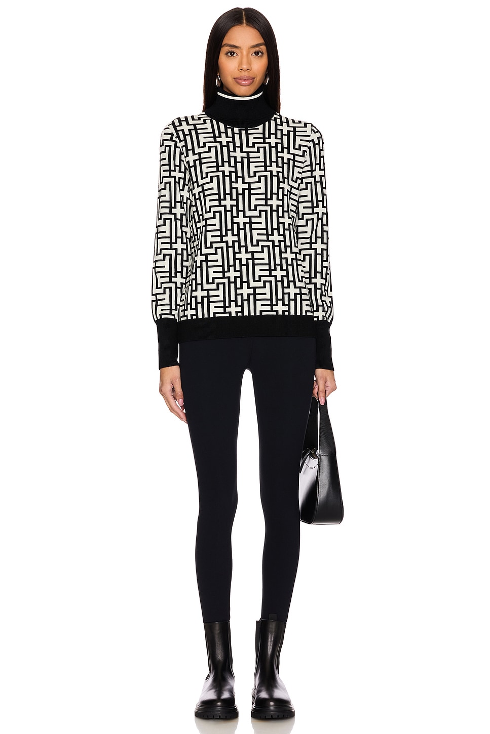 Maira Knitted Pullover Top - Thumbnail 4
