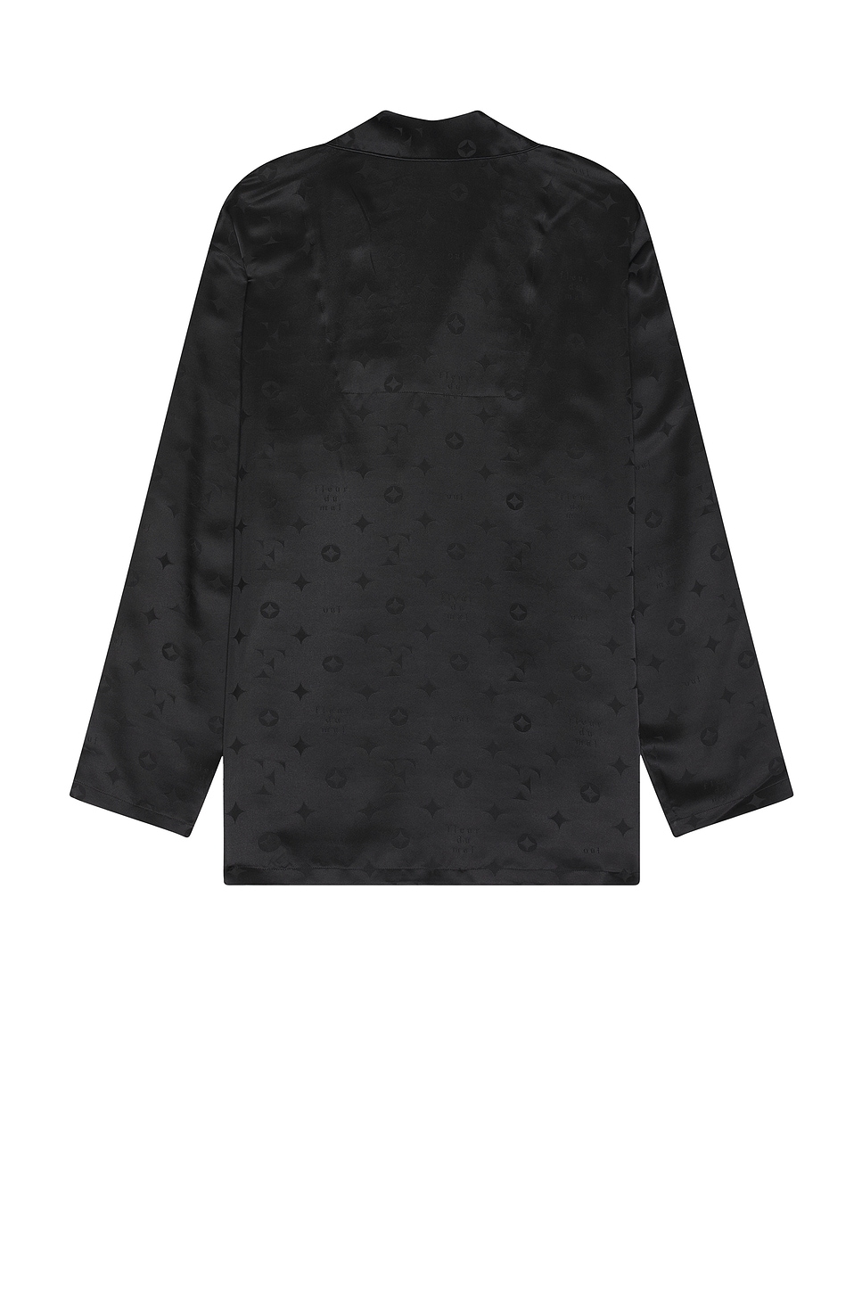 Men's Silk Jacquard PJ Top - Thumbnail 2