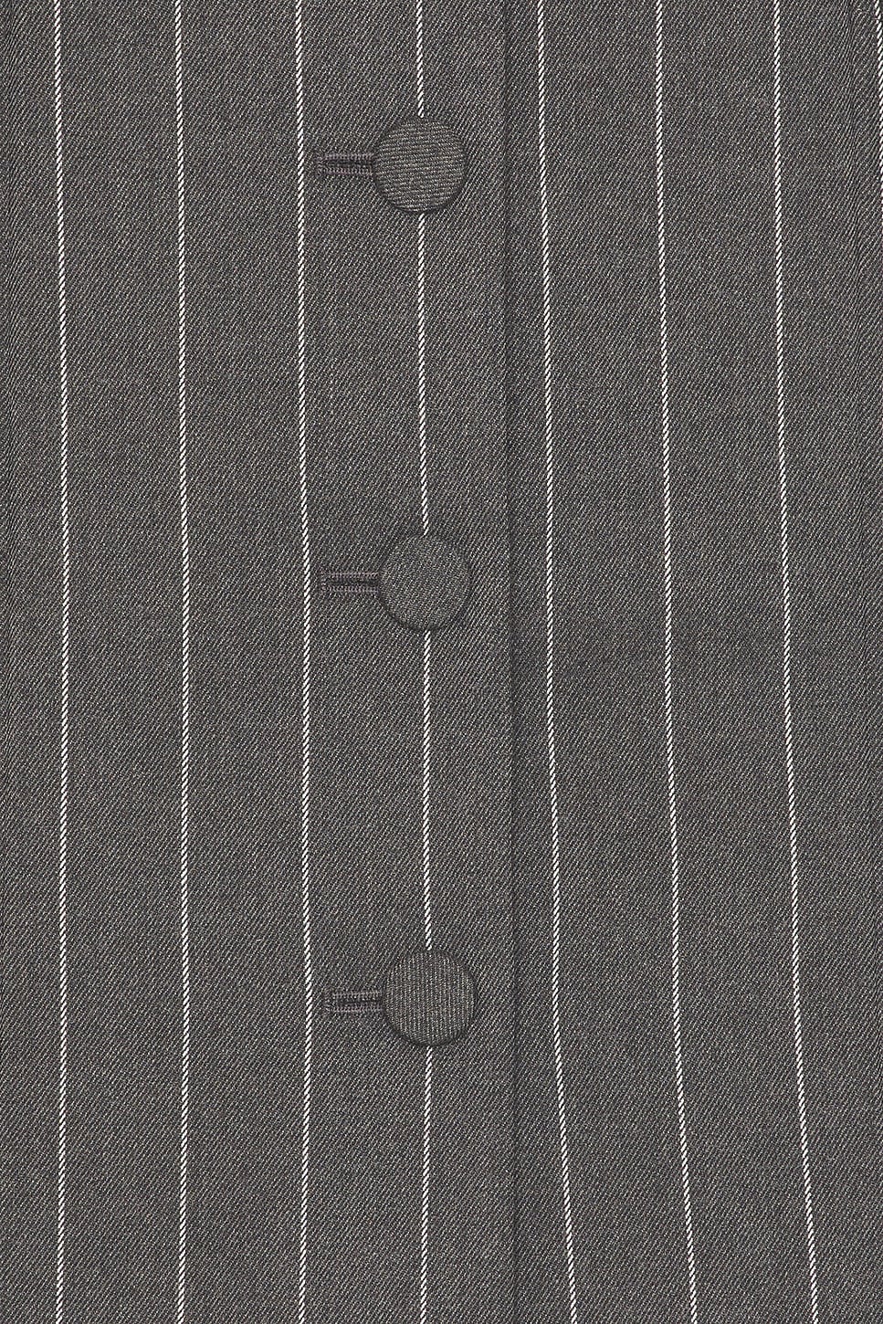 fleur du mal sequin blazer dress Fleur du Mal | Maxwell Blazer Dress | Dark Grey Pinstripe