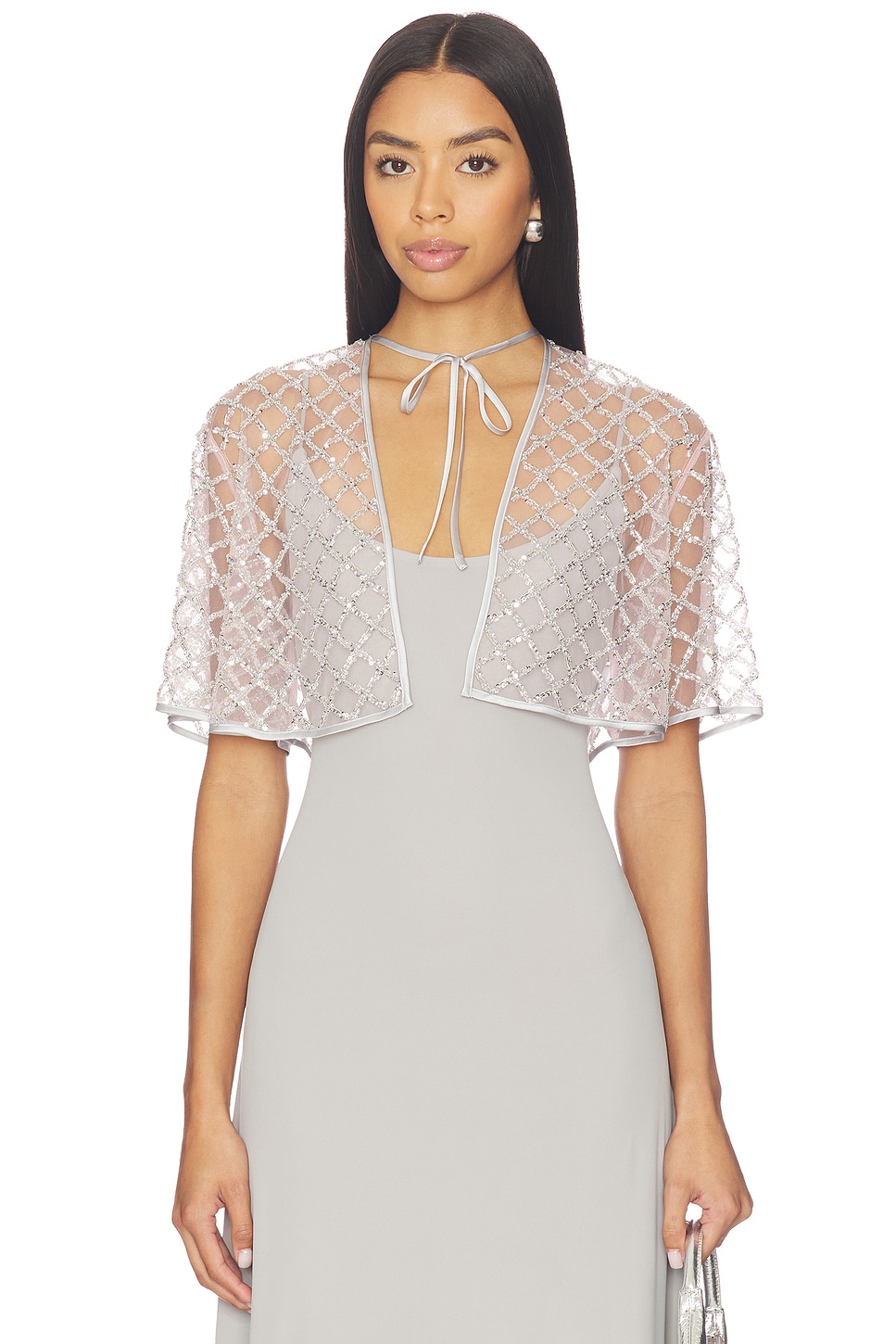 fleur du mal silver dress Pink And Silver Dress