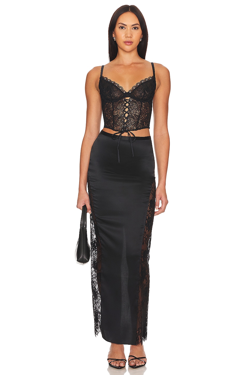 lace up bustier