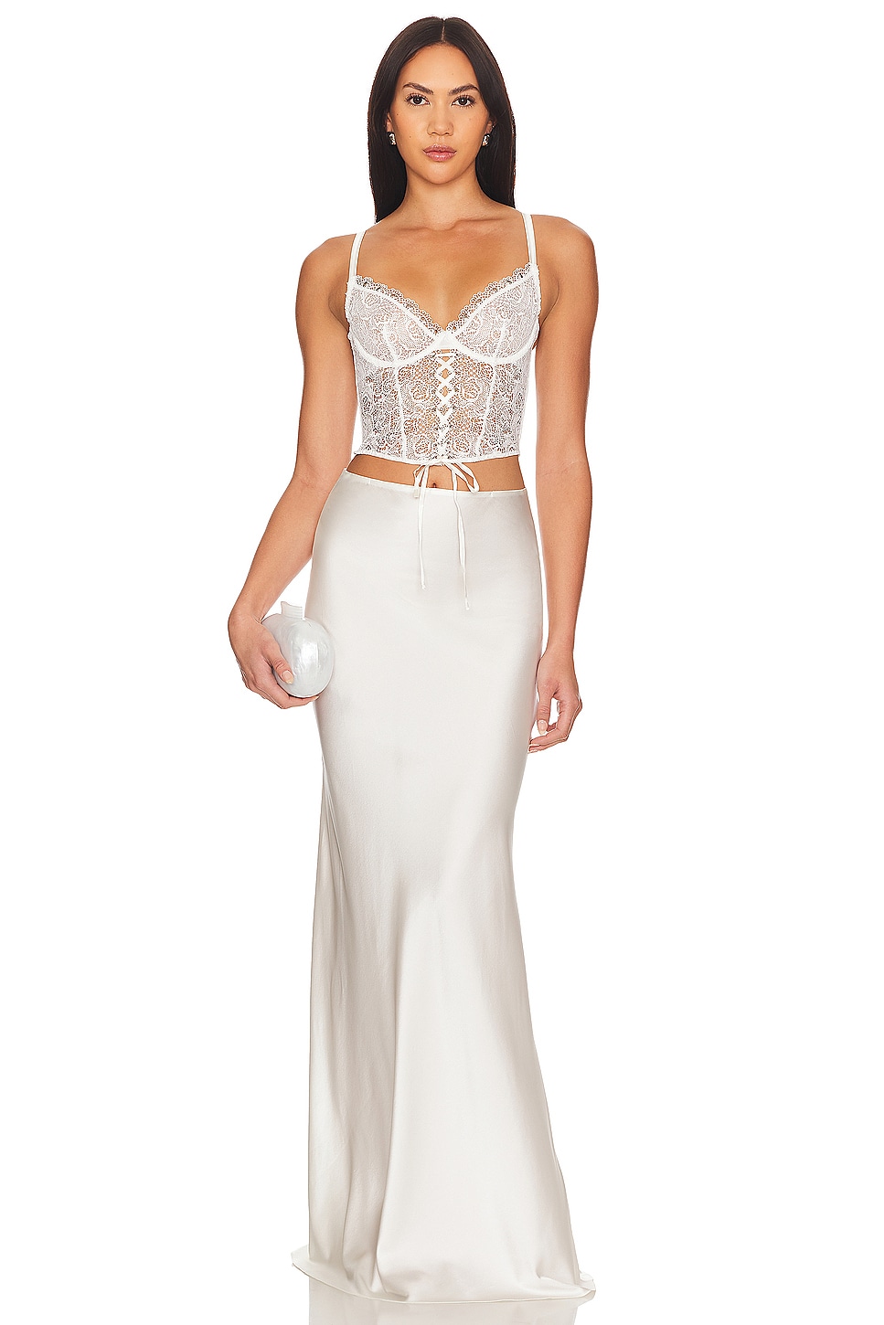 Lace Up Bustier