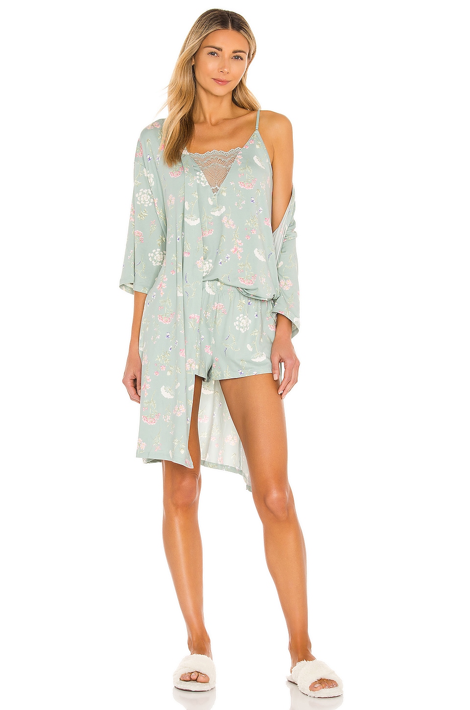 Sonia Travel Set In Celadon - Flora Nikrooz main image 1