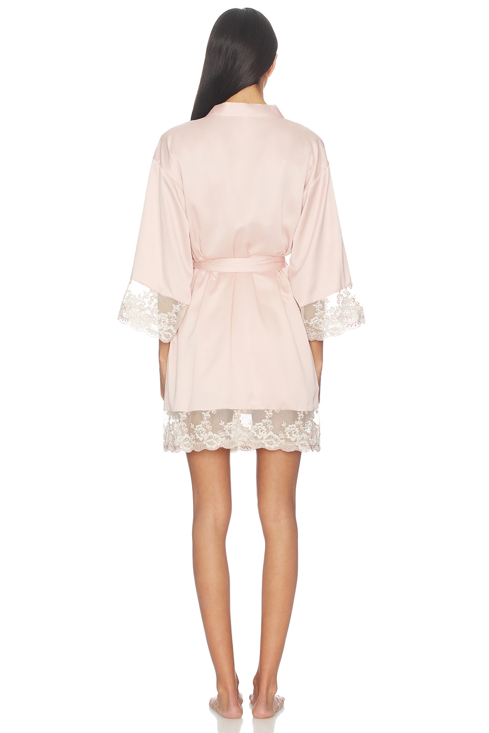 Flora Nikrooz Rosa Kimono Wrap With Embroidery thumbnail