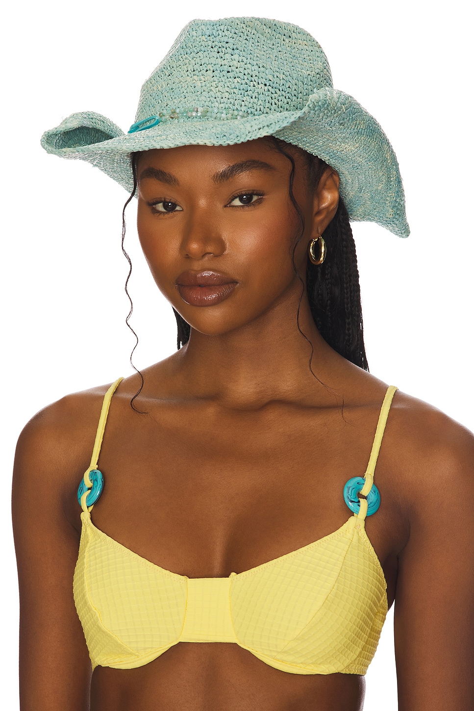 florabella — КОВБОЙСКАЯ ШЛЯПА LAI · Seagreen
