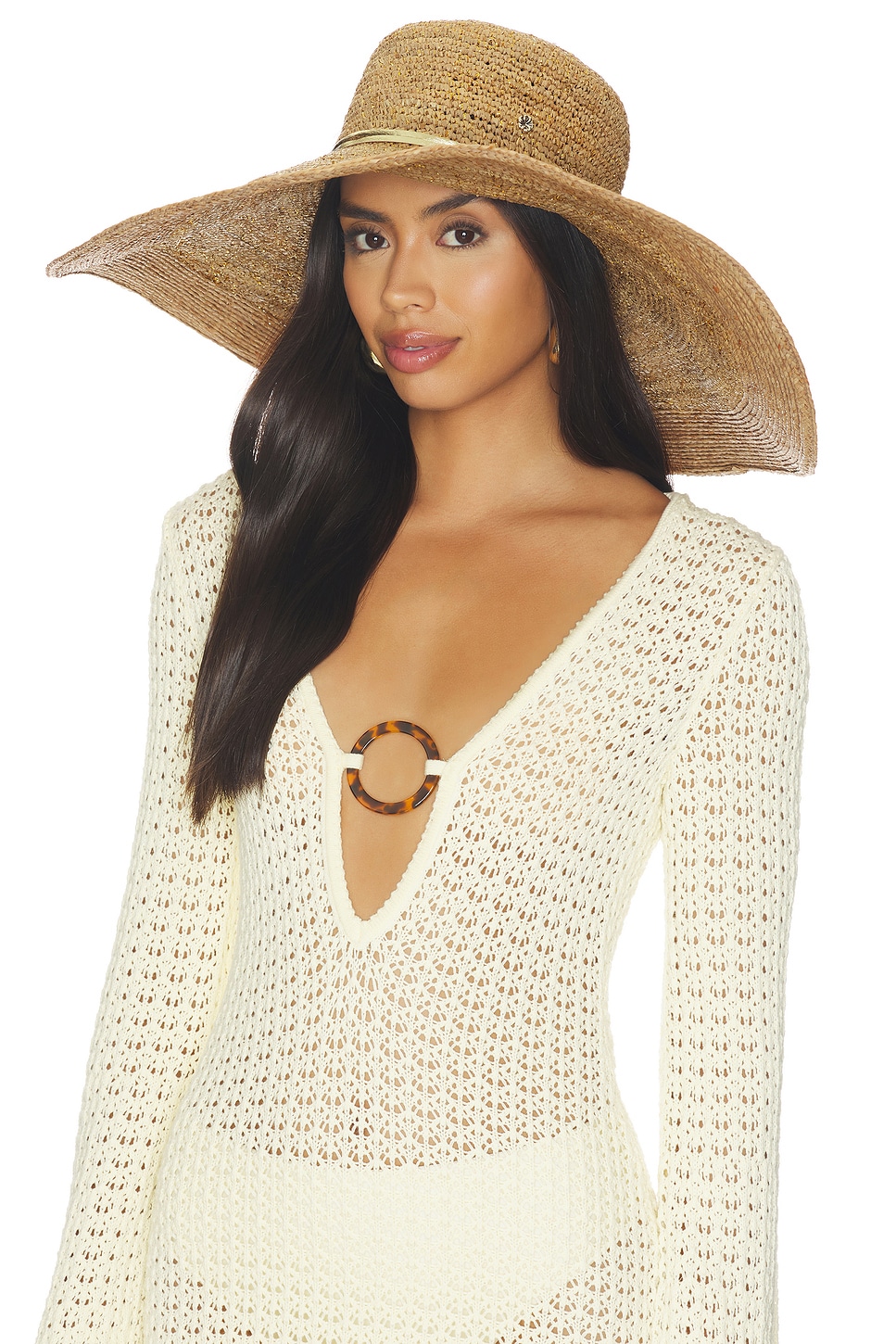 Marie Wide Sun Hat - thumbnail 2