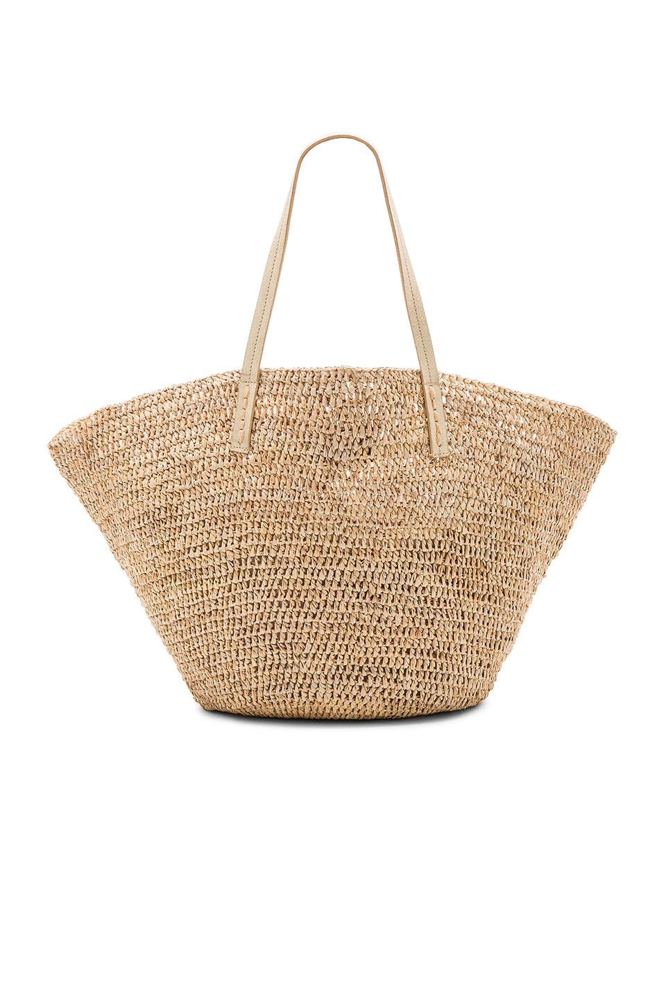 florabella Sapelo Tote in Almond Silver