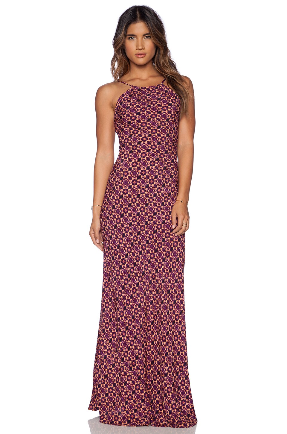 Sunburst Maxi Dress
