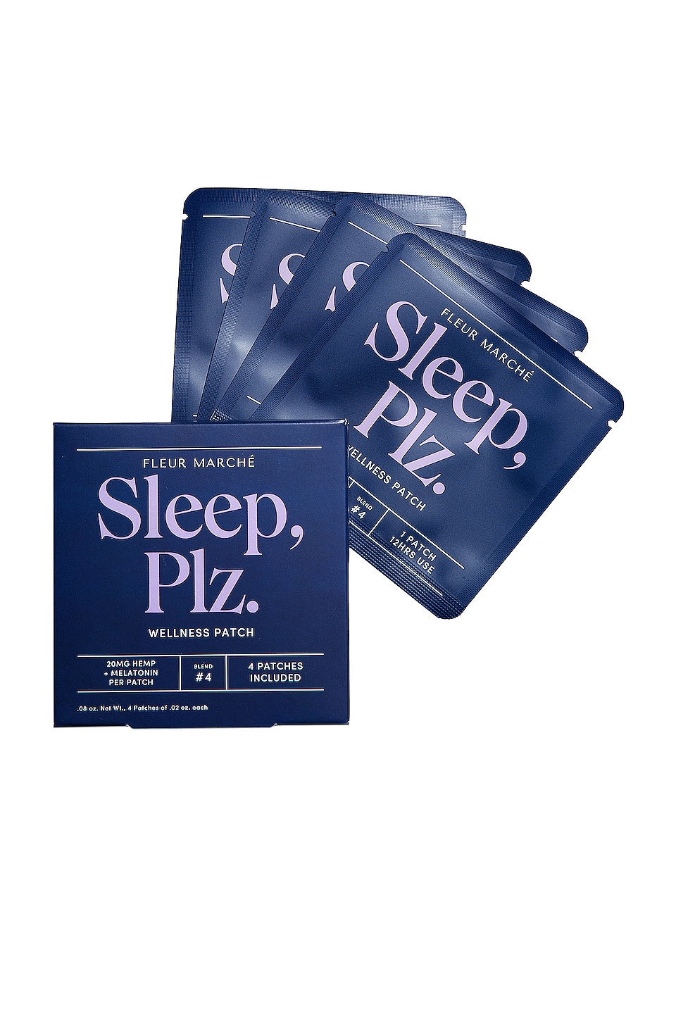 Sleep, Plz CBD Patch 4 Count - thumbnail 3