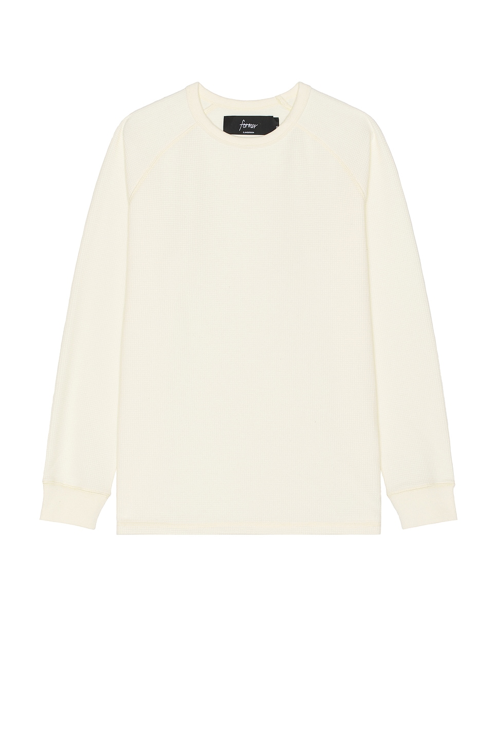 Anderson Waffle Long Sleeve T-Shirt - Thumbnail 1