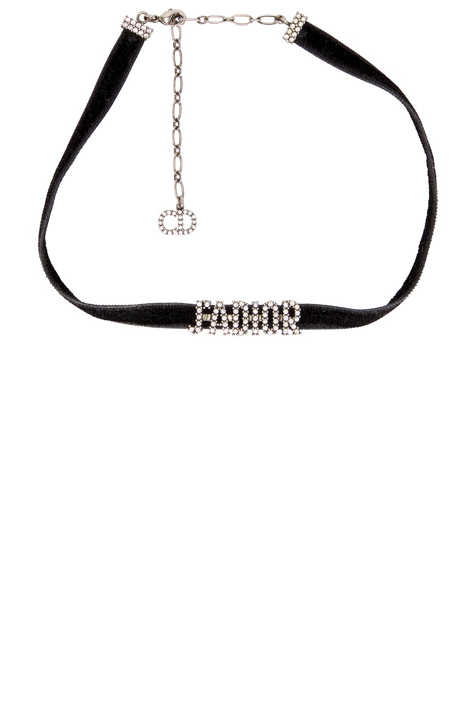 Dior J'Adior Rhinestone Choker Necklace