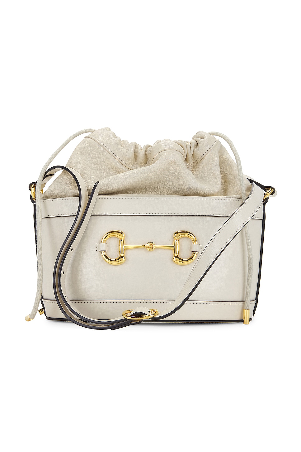 Gucci 'horsebit 1955' Shoulder Bag in White