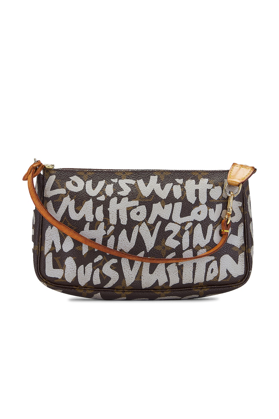 FWRD Renew Louis Vuitton Infinity Dots Monogram Pochette Accessoires Shoulder  Bag in Black