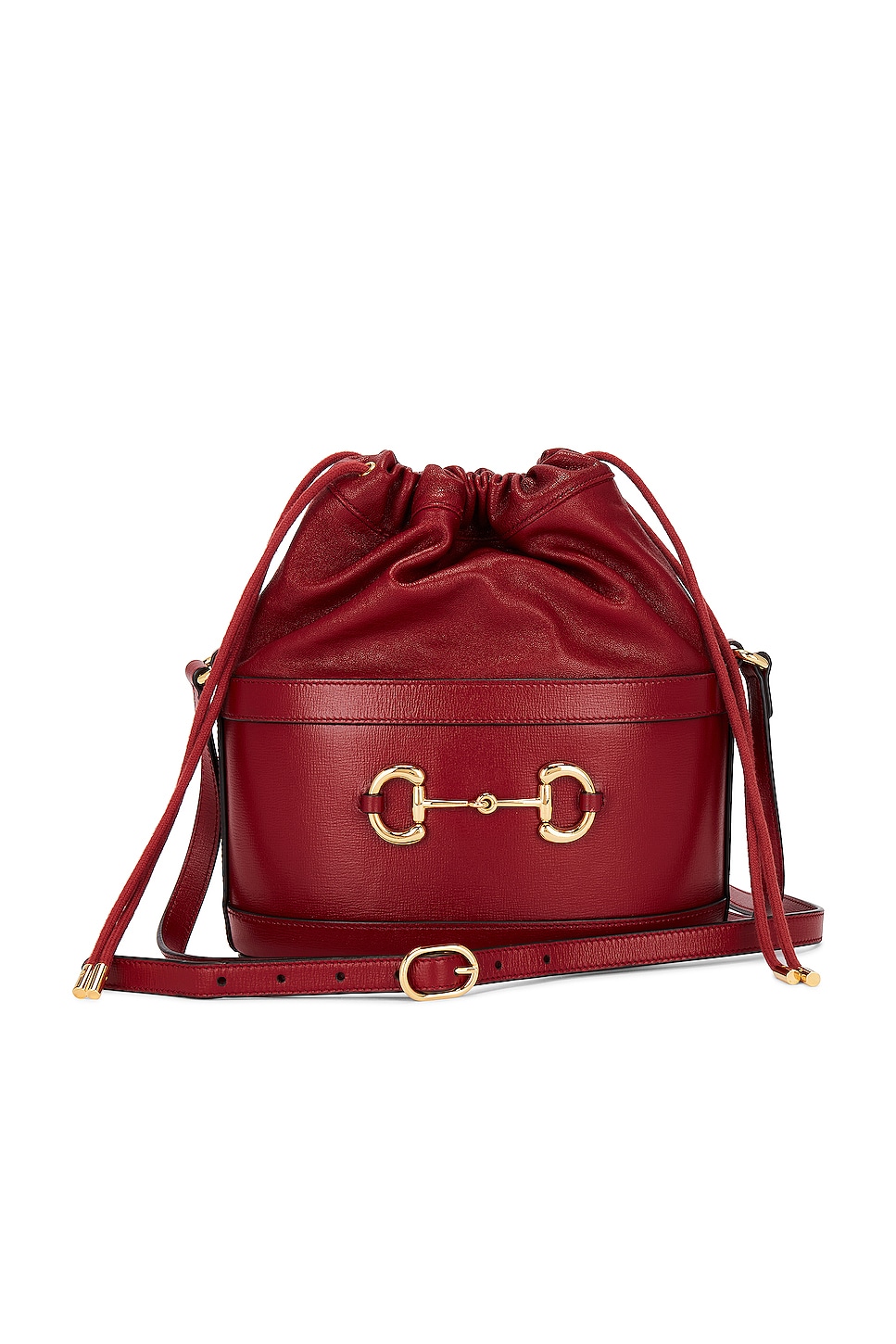 Designer Renewal, Vintage Red Gucci bowling Crossbody Bag