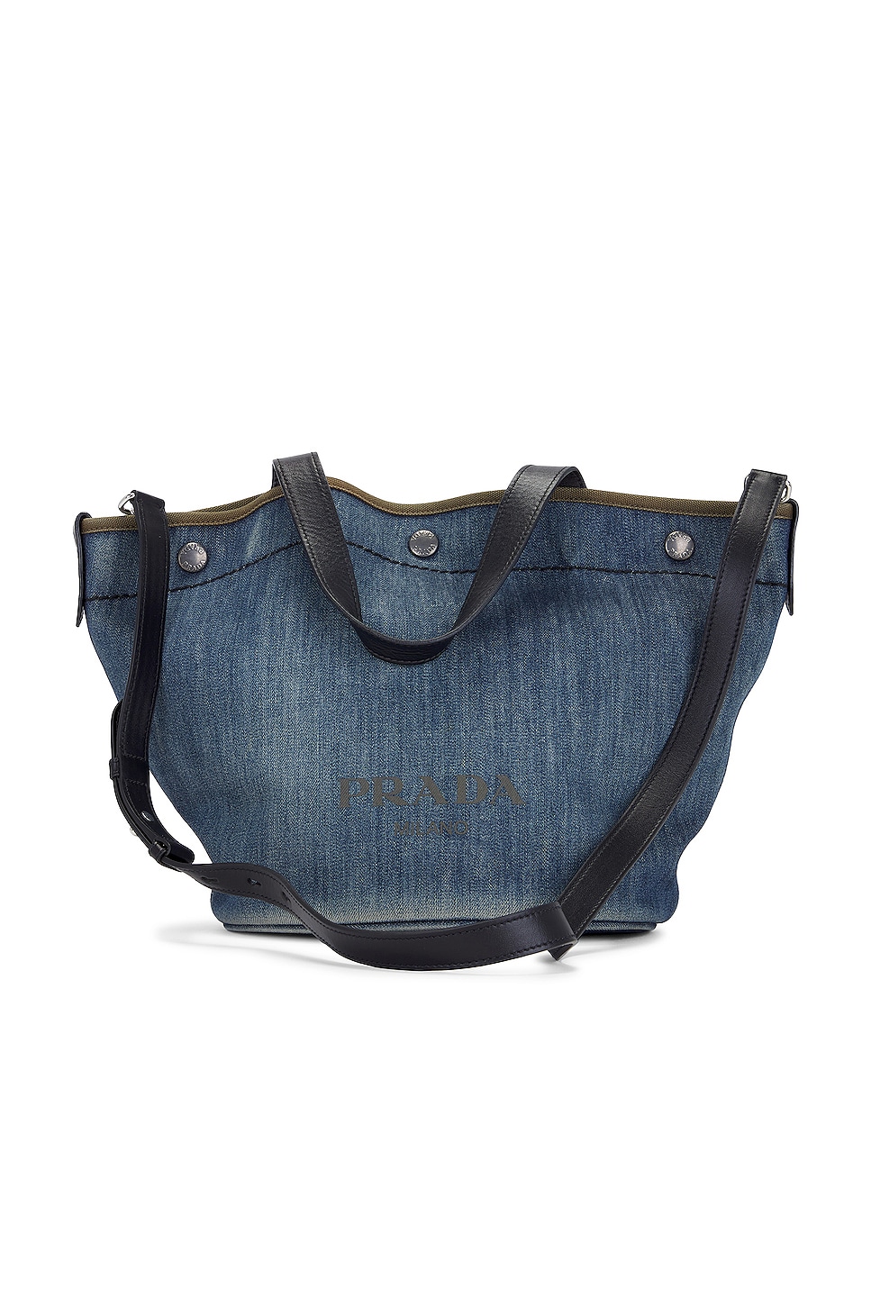Prada - Prada Denim Jeans Bag | Hardly Ever Worn It | ジーンズバッグ, バッグ, ジーンズ