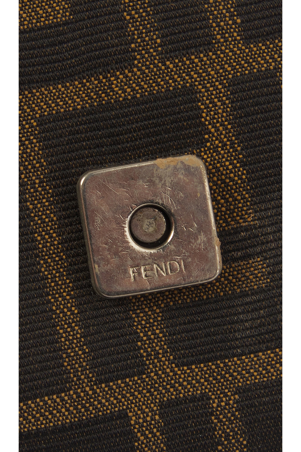 Fendi Zucca Mama Baguette Shoulder Bag