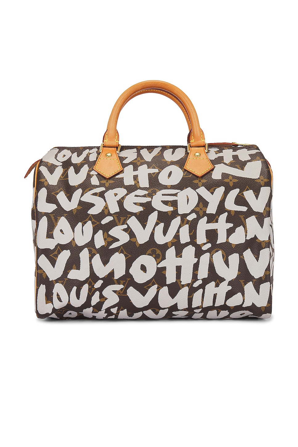 FWRD Renew Louis Vuitton Pillow Speedy Bandouliere 25 Bag in Navy