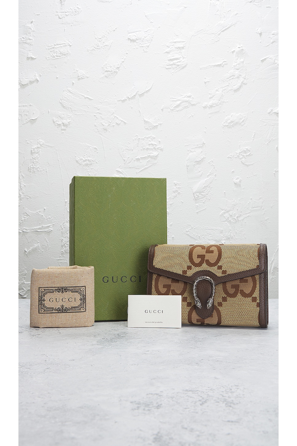 Gucci Jumbo GG Mini Dionysus Shoulder Bag