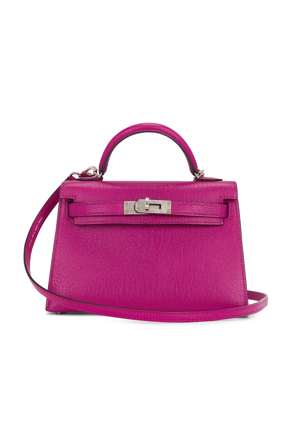 FWRD Renew Hermes Chevre Kelly 20 Handbag in Rose Purple | REVOLVE