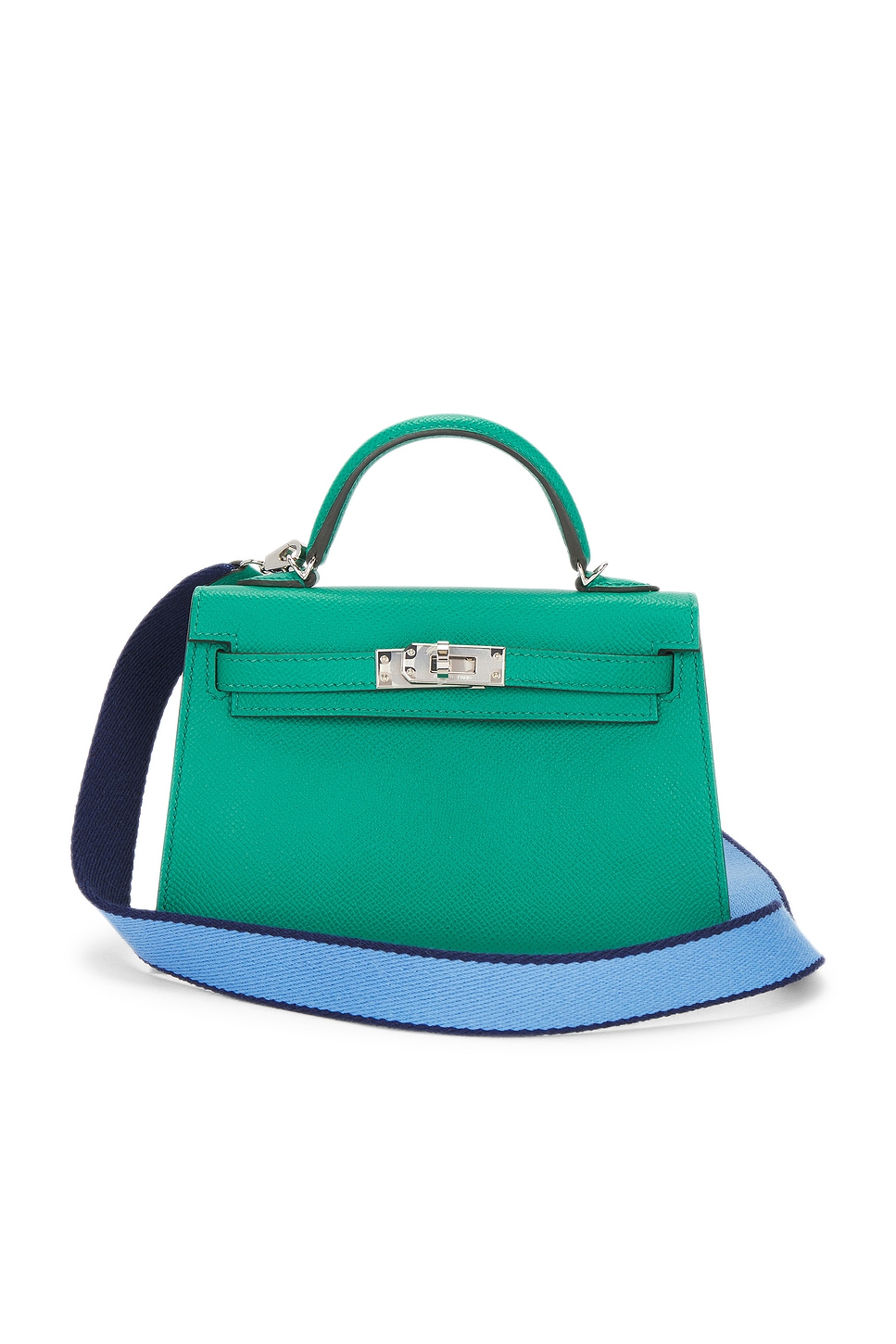 FWRD Renew Hermes Veau Epsom Kelly 20 Handbag in Vert Jade | REVOLVE
