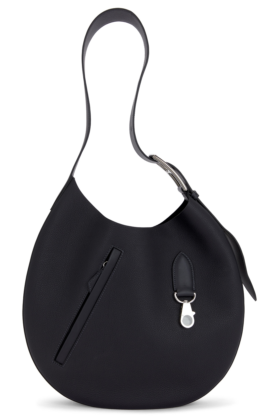 FWRD Renew Hermes Togo & Swift Sac Arcon Shoulder Bag in Black