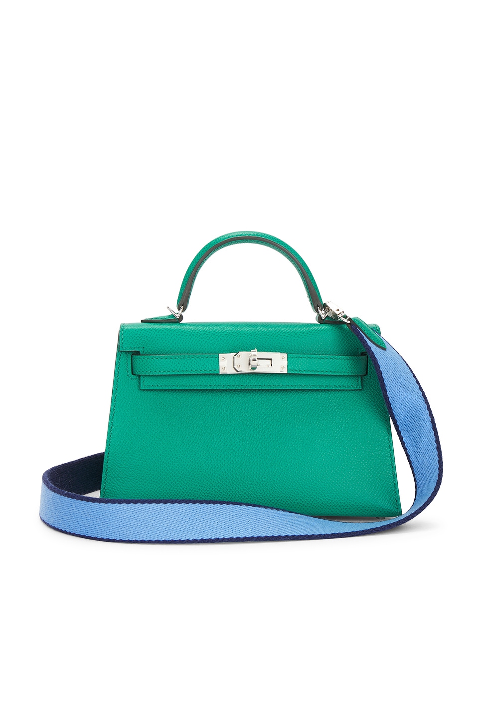 FWRD Renew Hermes Epsom Kelly 20 Handbag in Vert Vertigo | REVOLVE