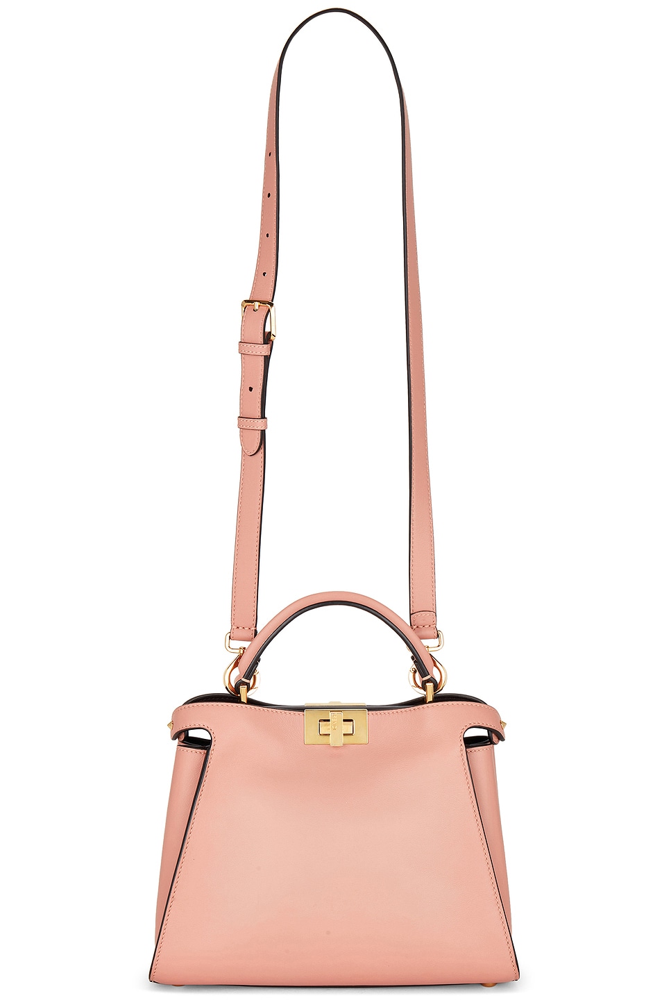 FWRD Renew Fendi Sequin Baguette Shoulder Bag in Pink