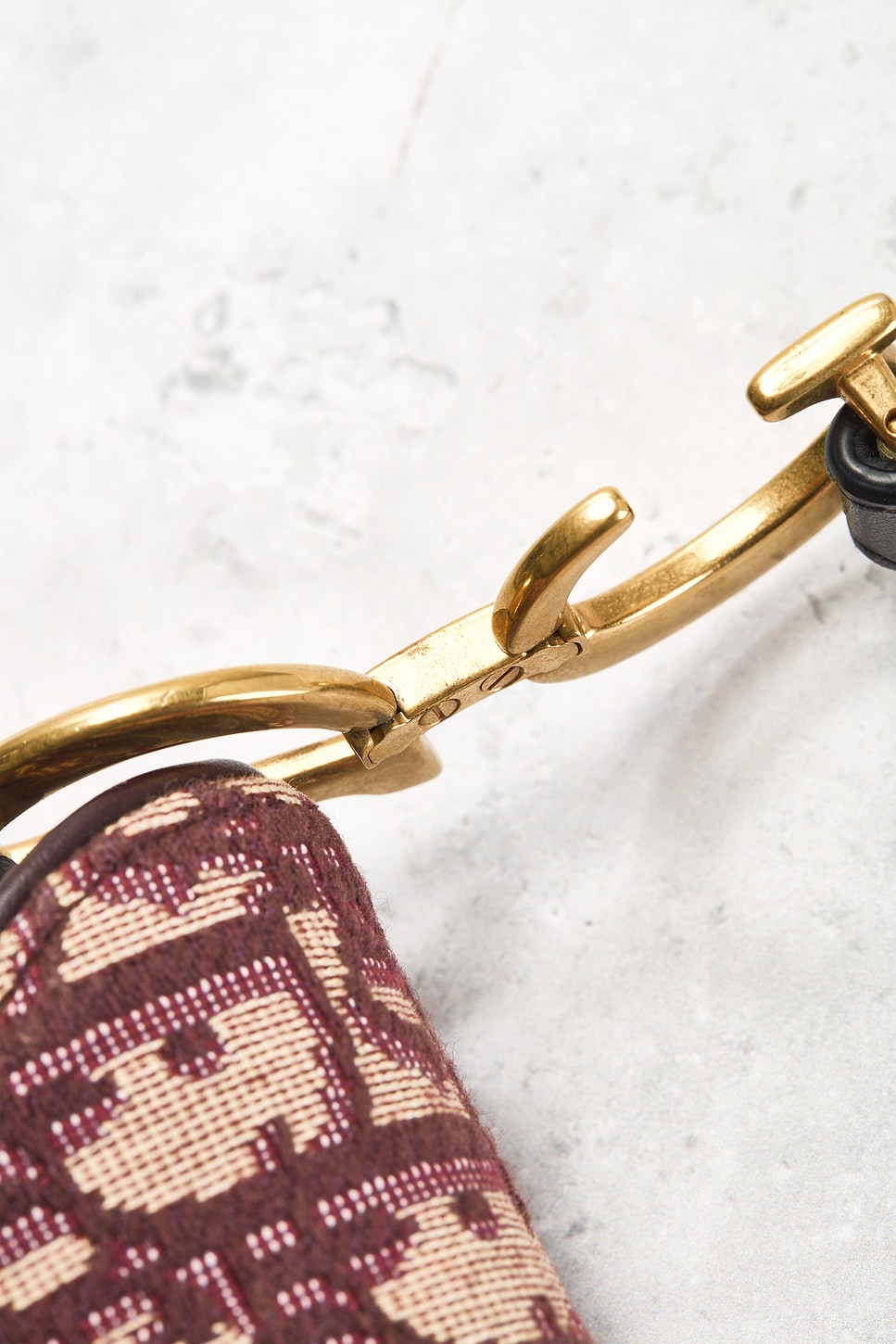 Dior Trotter Oblique Mini Saddle Bag