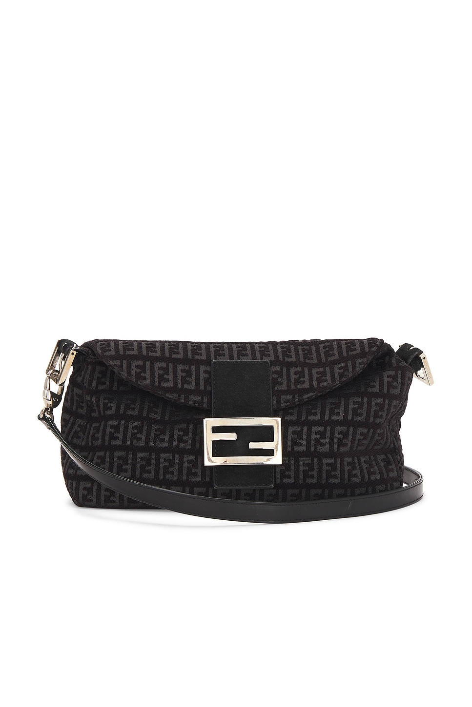 FENDI バッグ FENDI Shoulder bag BLK Zucca pattern 7VA230 Damp From Japan